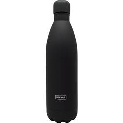 Nerthus Double Wall Black Thermos 1L