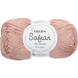 Drops Design Safran Uni Colour Powder Pink 160m