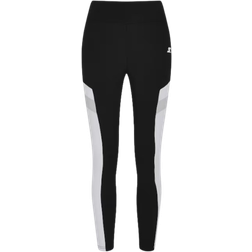 Urban Classics Starter High Waisted Training Tights - Black/White