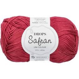 Drops Design Safran Uni Colour Rustrød 160m