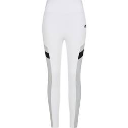 Urban Classics Starter High Waisted Training Tights - White/Black