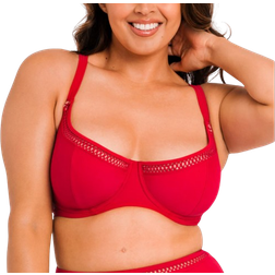 Curvy Kate First Class Multiway Balcony Bikini Top - Red
