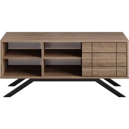 Decorotika North Walnut TV Bench 130x58cm
