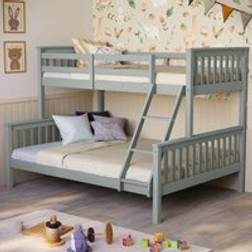 Home Discount Milan Triple Sleeper Detachable Frame Bunk Bed