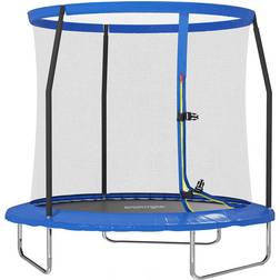 Sportnow 8ft Outdoor Trampoline with Safety Enclosure Net