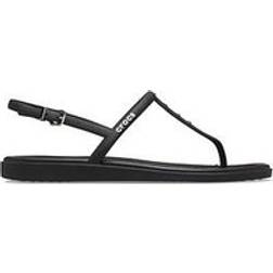 Crocs Miami Thong Flip Sandal - Black