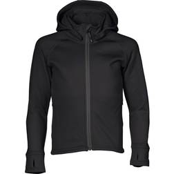 Isbjörn of Sweden Kid's Panda Hoodie - Black (6341-00)