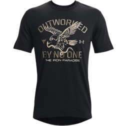 Under Armour Project Rock Outworked Men's Short Sleeve T-shirt - Black/Stone Tent