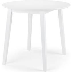 Julian Bowen Coast White Dining Table 90cm