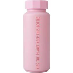 Design Letters Insulated Pink Water Bottle 0.5L
