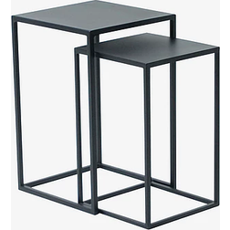 Nordic Furniture Group Main Black Småbord 35x35cm 2st