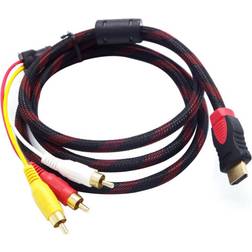 ChaoChuang 5ft HDMI Male to RCA Video Audio Adapter