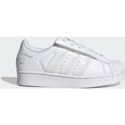 adidas Superstar LED Lys Komfortlukning Elastiske Snørebånd Sko - Cloud White