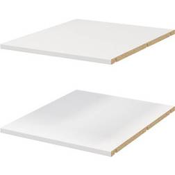 GoodHome Atomia Matt White Shelf 464mm D 562mm Shelving System