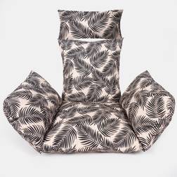 OHS Egg Cushion Large Headrest Pillow Chair Cushions Black
