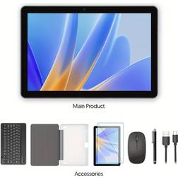 Temu 10 Inch Android 13 Tablet With Keyboard