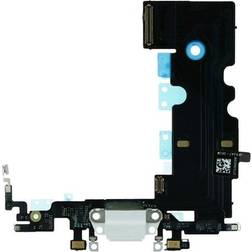 FoneFunShop iPhone SE 2020 Charging Port Flex Cable White