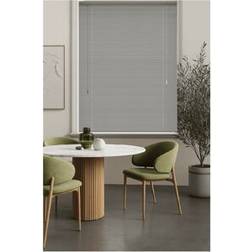 Symple Stuff PVC Venetian Blind 25mm Slats Grey 155cm W x 213cm L
