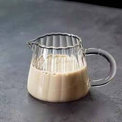 Shein Vintage Nordic Style Glass Mini Creamer Pot Milk Jug