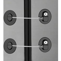 Shein Adhesive Refrigerator Lock With Keys