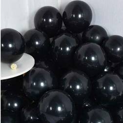 Shein Matte Black Elegant 5-18 Inch Latex Balloons