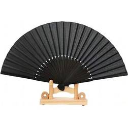 Shein Chinese Style Black Retro Hand Fan