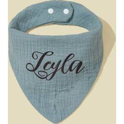 Shein Customized Text Embroidery Baby Bibs