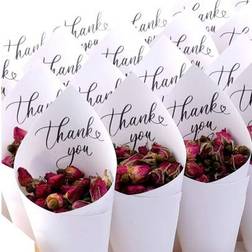 Shein 33Pcs DIY Petal Cone Wedding Toss