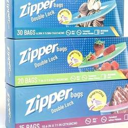 Shein Double Lock Ziplock Bag 65pcs
