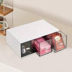 Shein Bag Organizer With 3 Drawers Tea Caddy