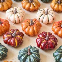 Shein 5pcs Lifelike Pumpkins For Halloween Artificial Plant