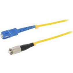 Qoltec Fibre Optic Patch Cable FC UPC SC UPC 2m