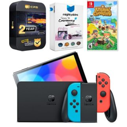 Nintendo Switch Neon OLED Animal Crossing