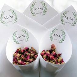 Shein Personalized Wedding Cones DIY 16x16cm