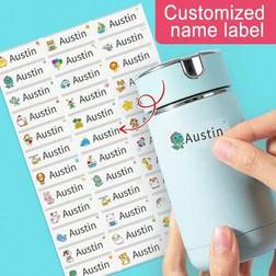 Shein Custom Transparent Waterproof Name Labels