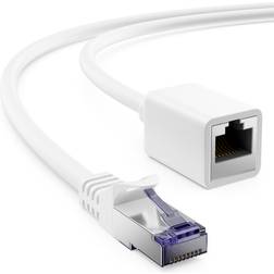 DeleyCON 2m CAT7 Patchkabel Förlängning Ethernet LAN