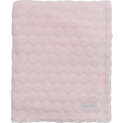Metzuyan Baby Girls Embossed Plush Fleece Pram Cot Blanket