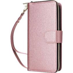 GANGXUN iPhone 12 Pro Max Wallet Case Pu Leather