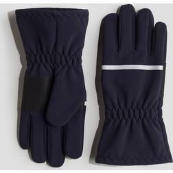 H&M Boys Water Repellent Gloves - Navy Blue