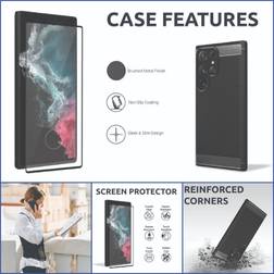 Olixar Samsung S23 Ultra Sentinel Case Screen Protector