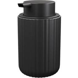 GoodHome Rawa Matt Black Ceramic Soap Dispenser