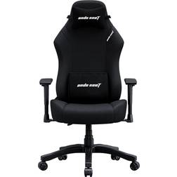 Anda seat Luna Premium Large Gaming Chair - Black Fabric