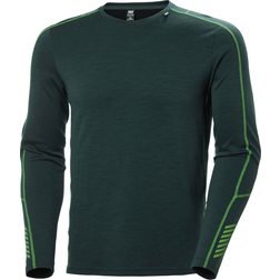 Helly Hansen Lifa Merino Lightweight Crew Baselayer Shirt - Darkest Spruce