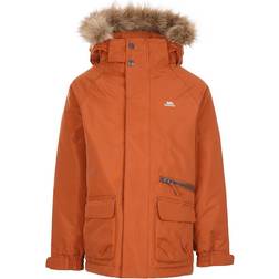 Trespass Kid's Waterproof Parka Jacket Upbeat - Rust (MCJKRATR0011-RUS)