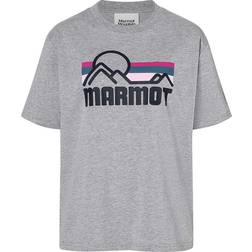 Marmot Women's Coastal Short Sleeve T-shirt - Grey Heather