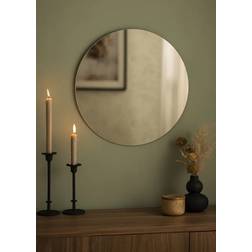 Kaila Rund Spegel Dark Bronze 50 cm Ø Väggspegel