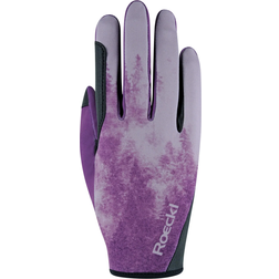 Roeckl Wing Winter Riding Gloves - Berry