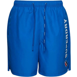 Superdry Code Applque Recycled Swim Shorts 19" - Cobalt Racer