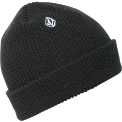 Volcom Men's Full Stone Beanie - Rinsed Black