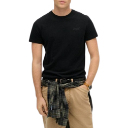 Superdry Vintage Logo Embroidered T-shirt - Black